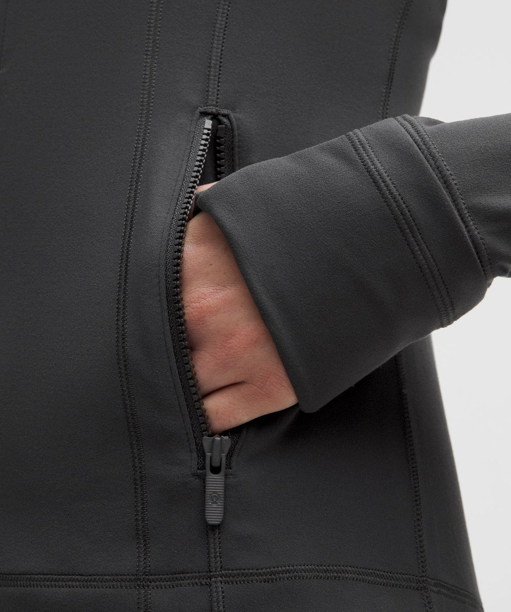Define Jacket *Nulu Graphite Grey