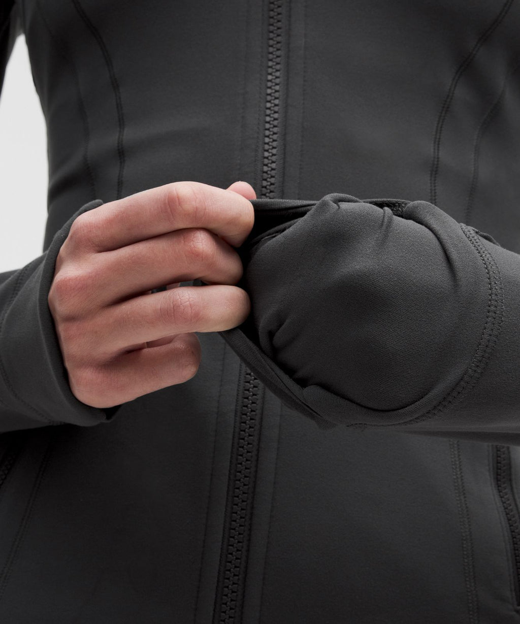 Define Jacket *Nulu Graphite Grey