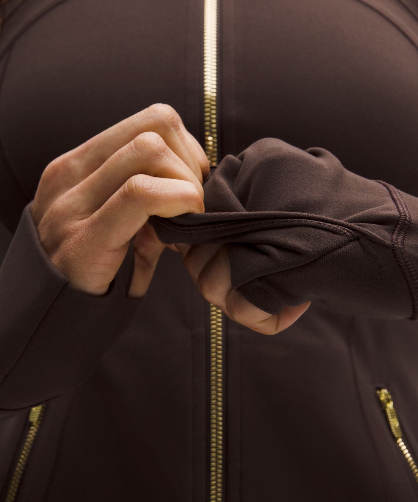 Define Jacket *Nulu Espresso/Gold/Gold