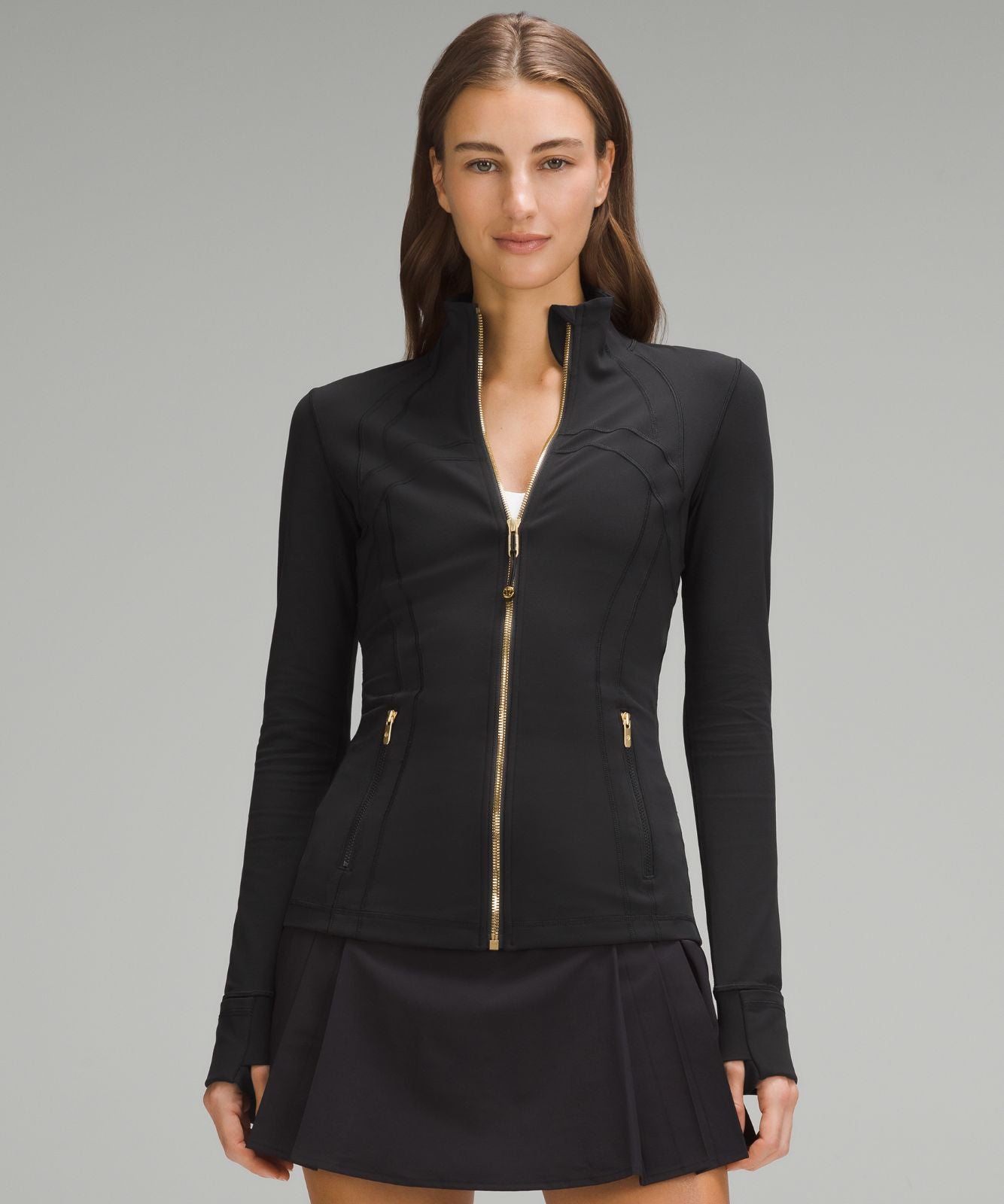 Define Jacket *Nulu Black/Gold