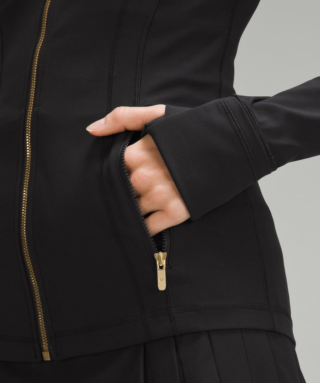 Define Jacket *Nulu Black/Gold