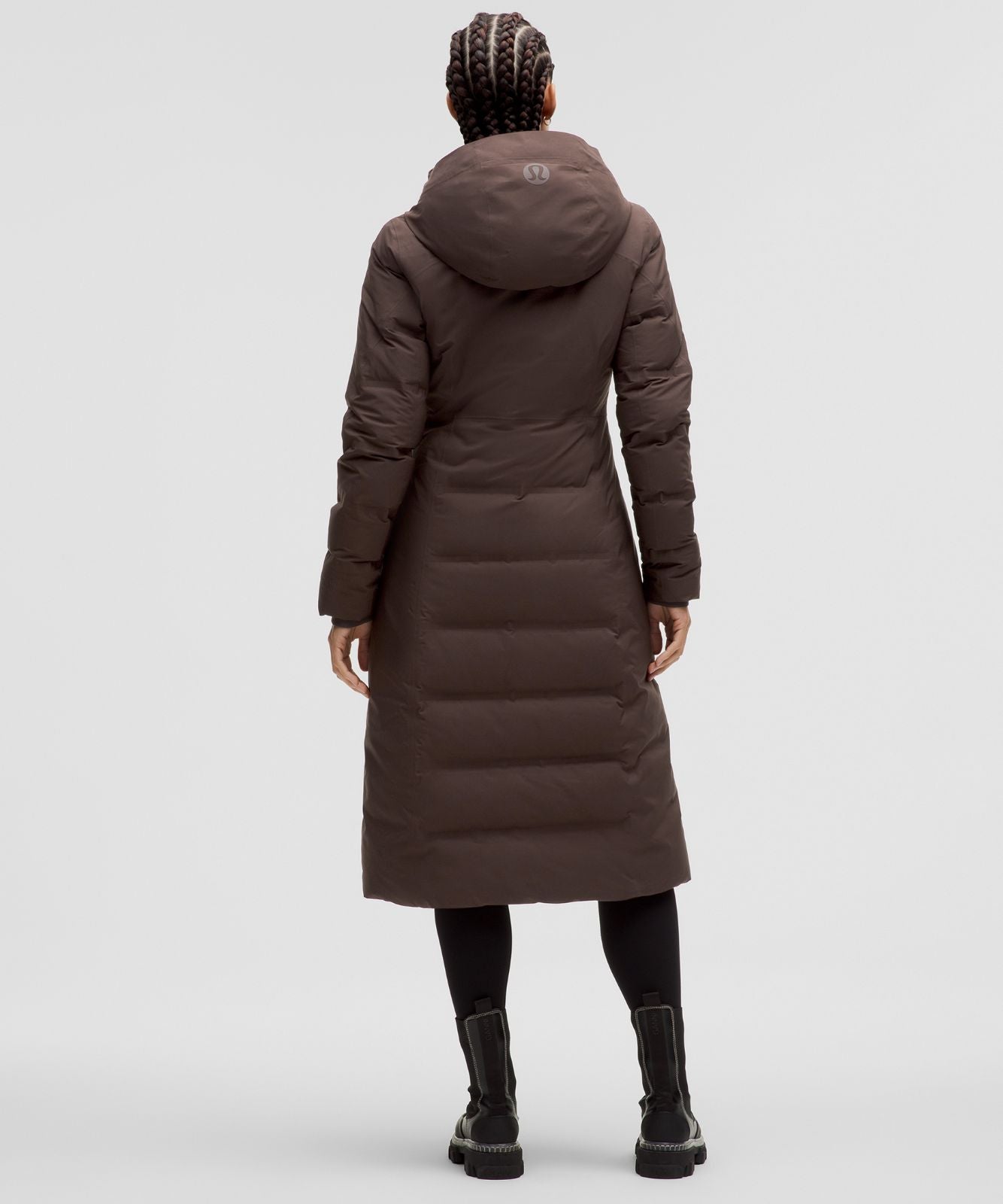 StretchSeal™ Sleet Street 600-Down-Fill Long Jacket Espresso