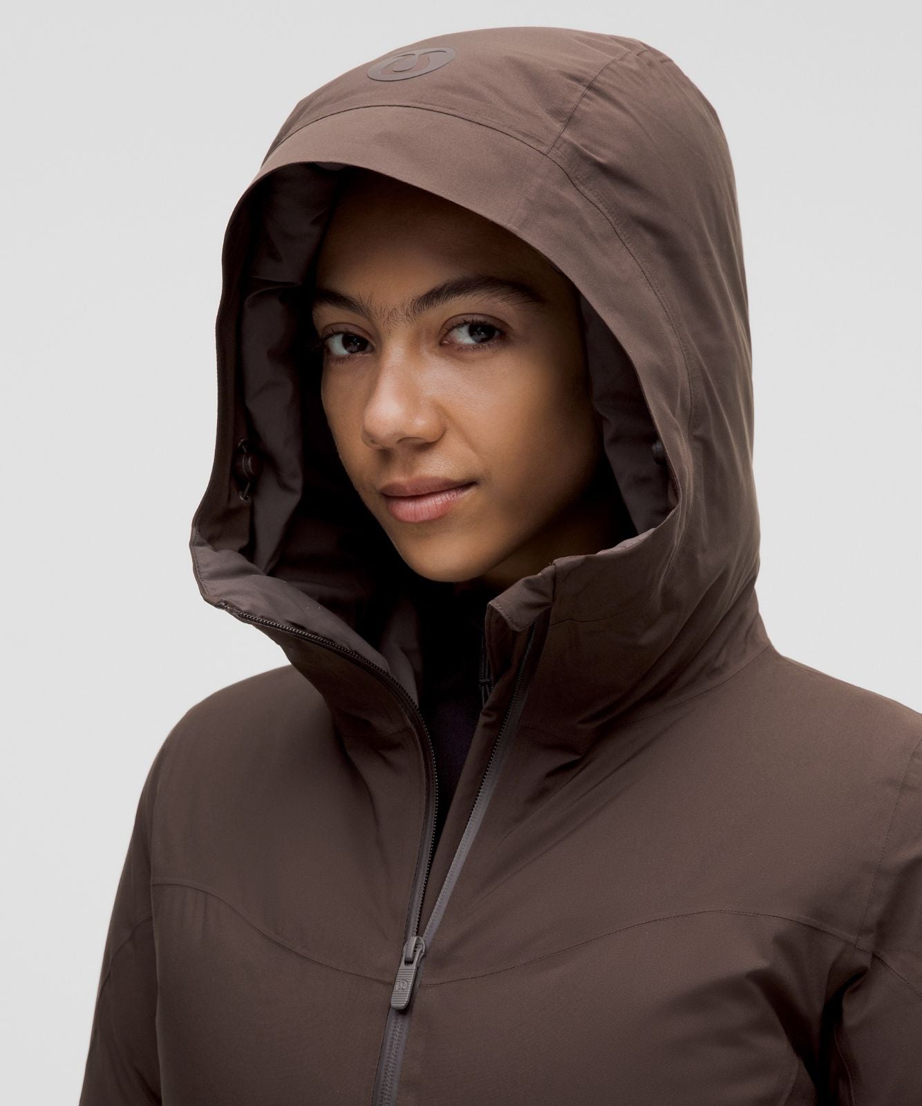 StretchSeal™ Sleet Street 600-Down-Fill Long Jacket Espresso