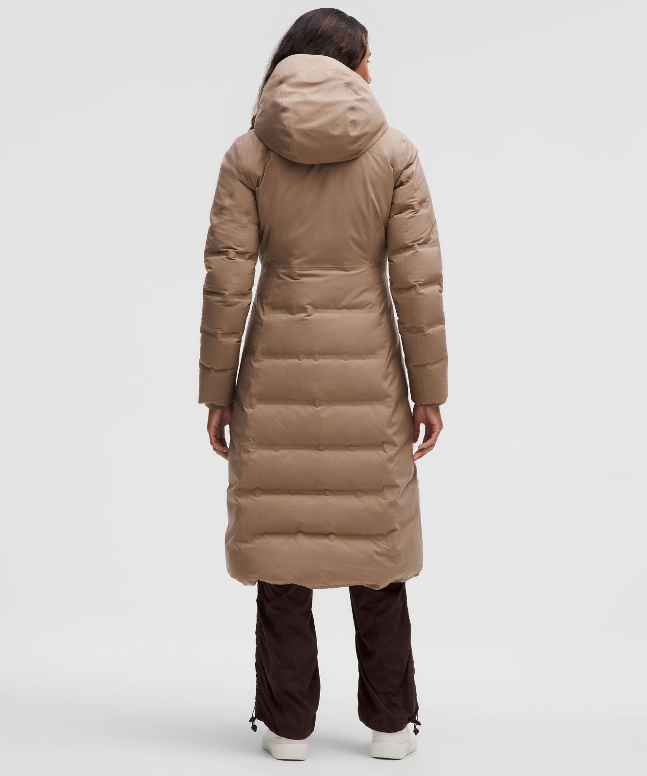 StretchSeal™ Sleet Street 600-Down-Fill Long Jacket Taupetastic