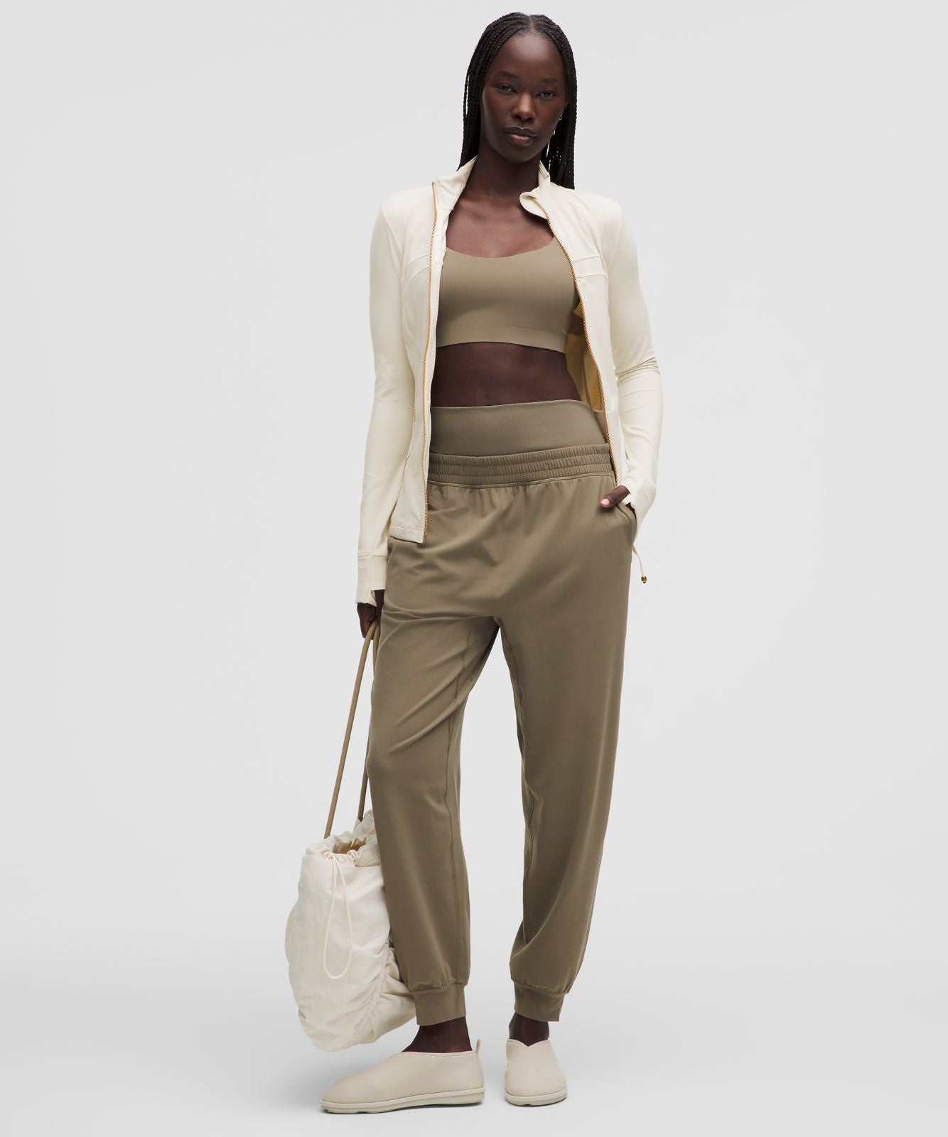 Define Jacket *Nulu Light Ivory/Gold/Gold