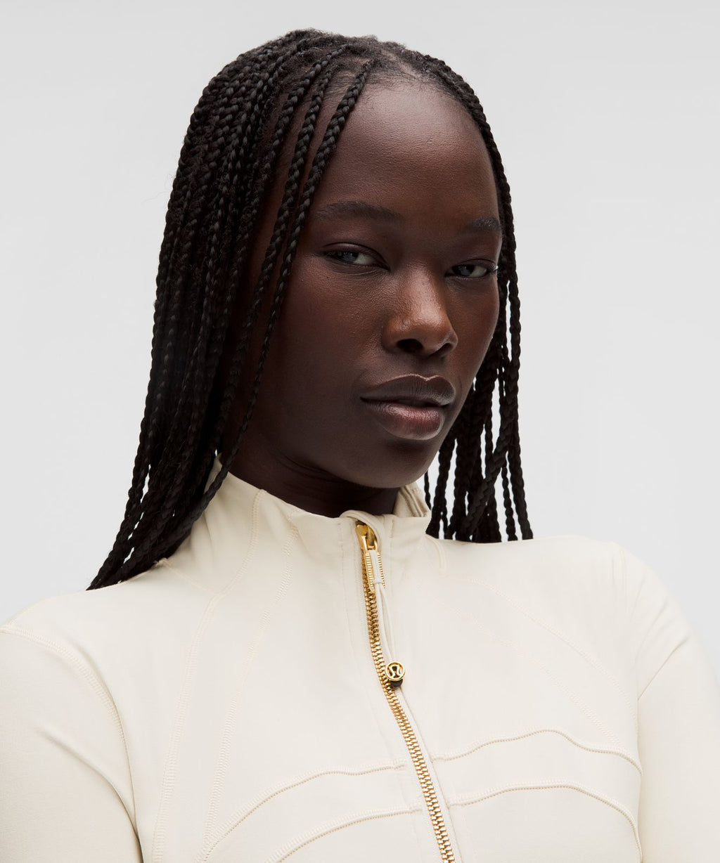 Define Jacket *Nulu Light Ivory/Gold/Gold