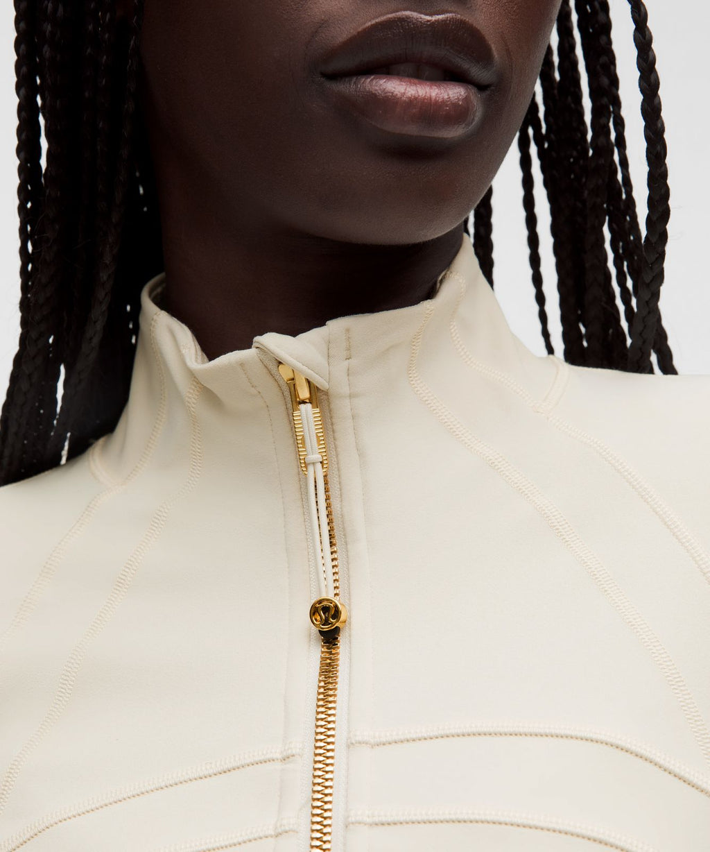 Define Jacket *Nulu Light Ivory/Gold/Gold