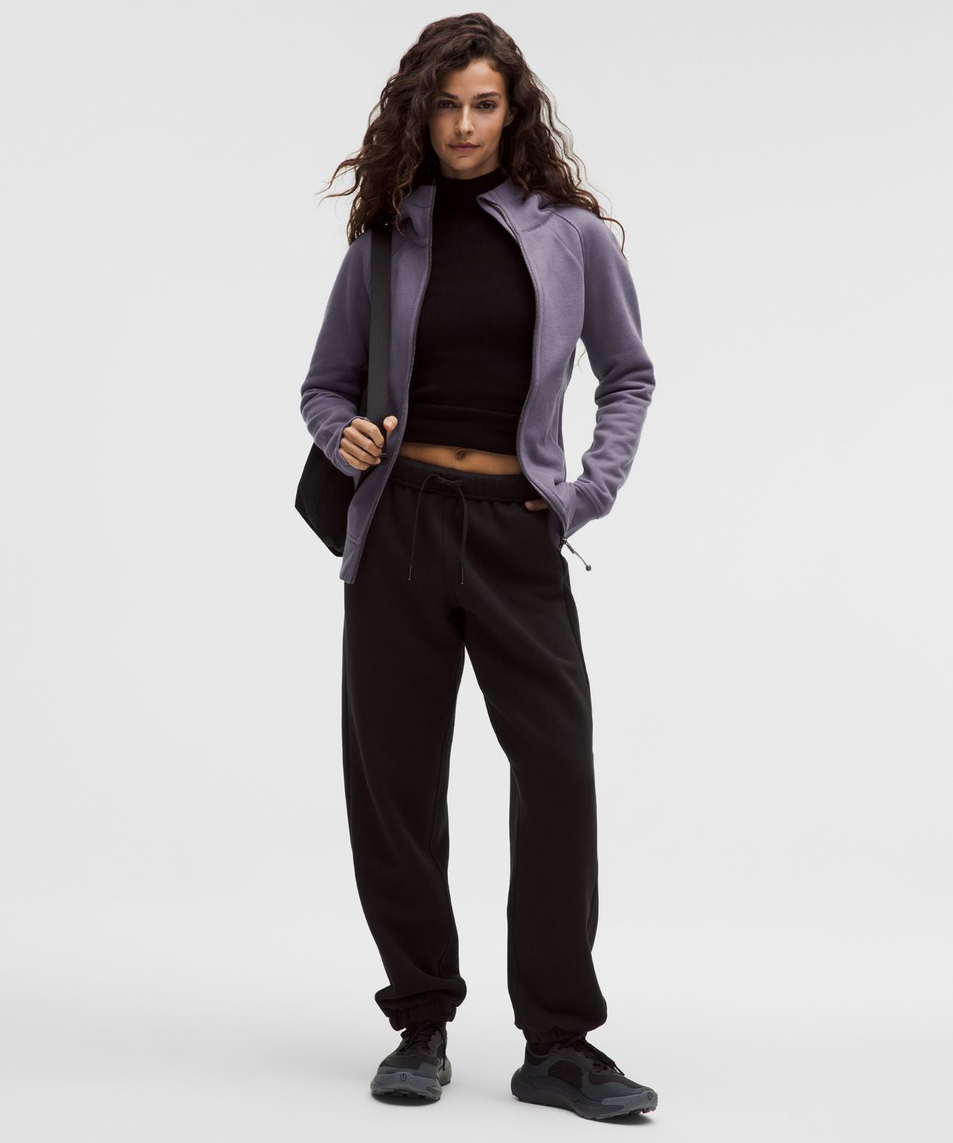 Scuba Full-Zip Hoodie Grape Mist