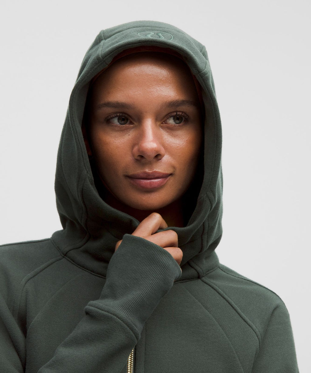 Scuba Full-Zip Hoodie Rainforest Green/Gold