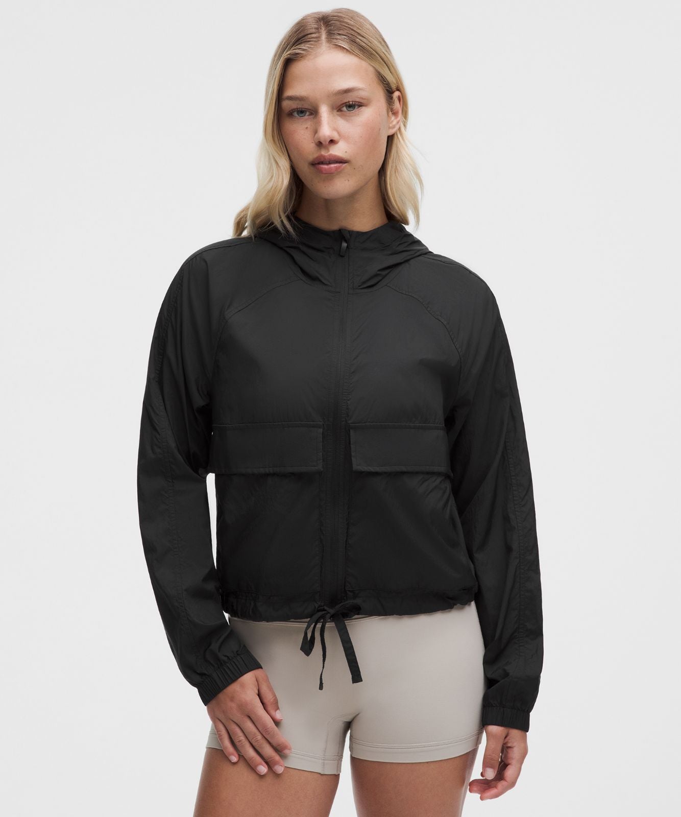 Hood-Lite Relaxed-Fit Jacket Black