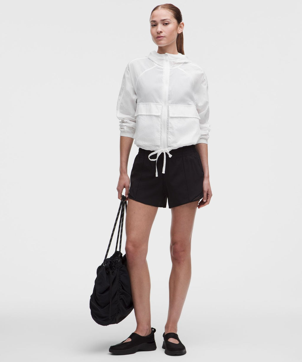Hood-Lite Relaxed-Fit Jacket White