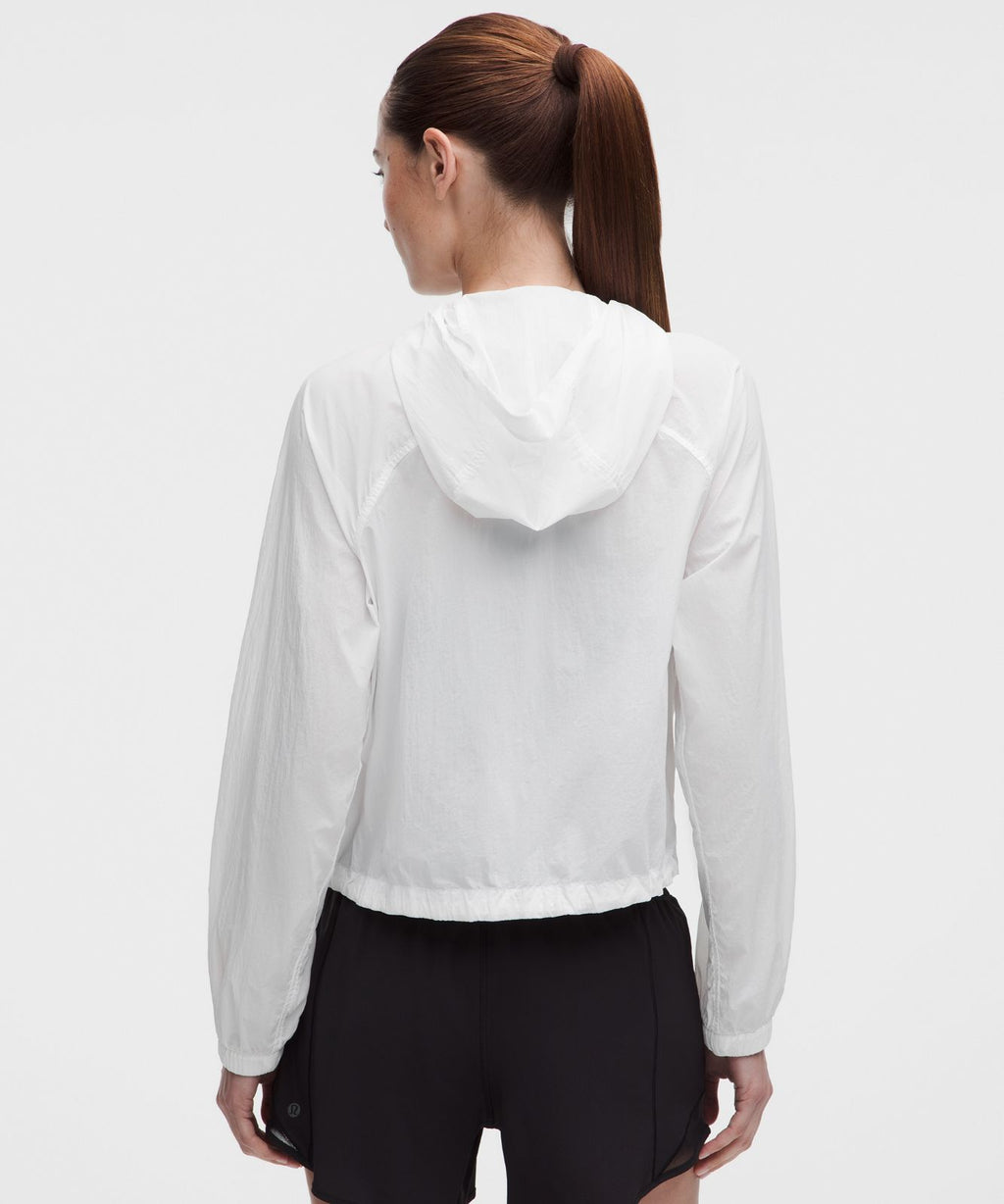 Hood-Lite Relaxed-Fit Jacket White