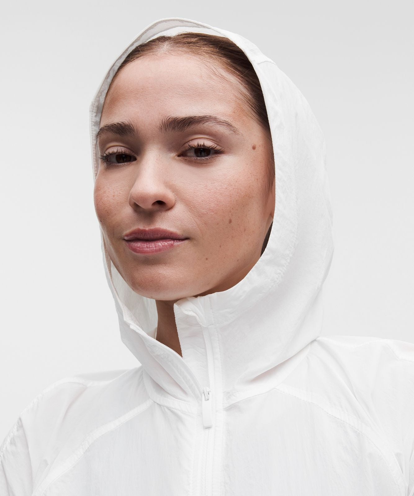 Hood-Lite Relaxed-Fit Jacket White