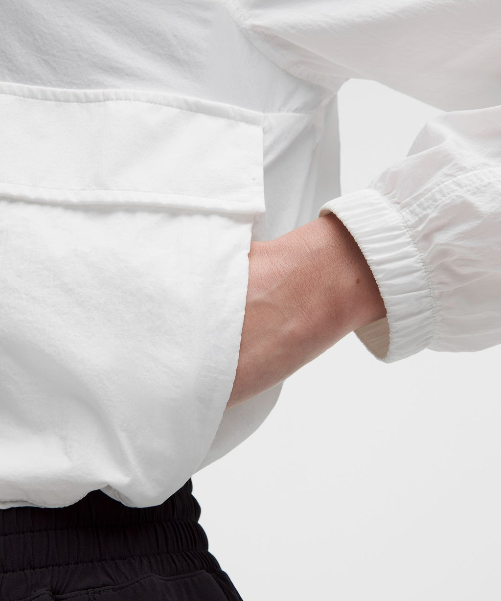 Hood-Lite Relaxed-Fit Jacket White