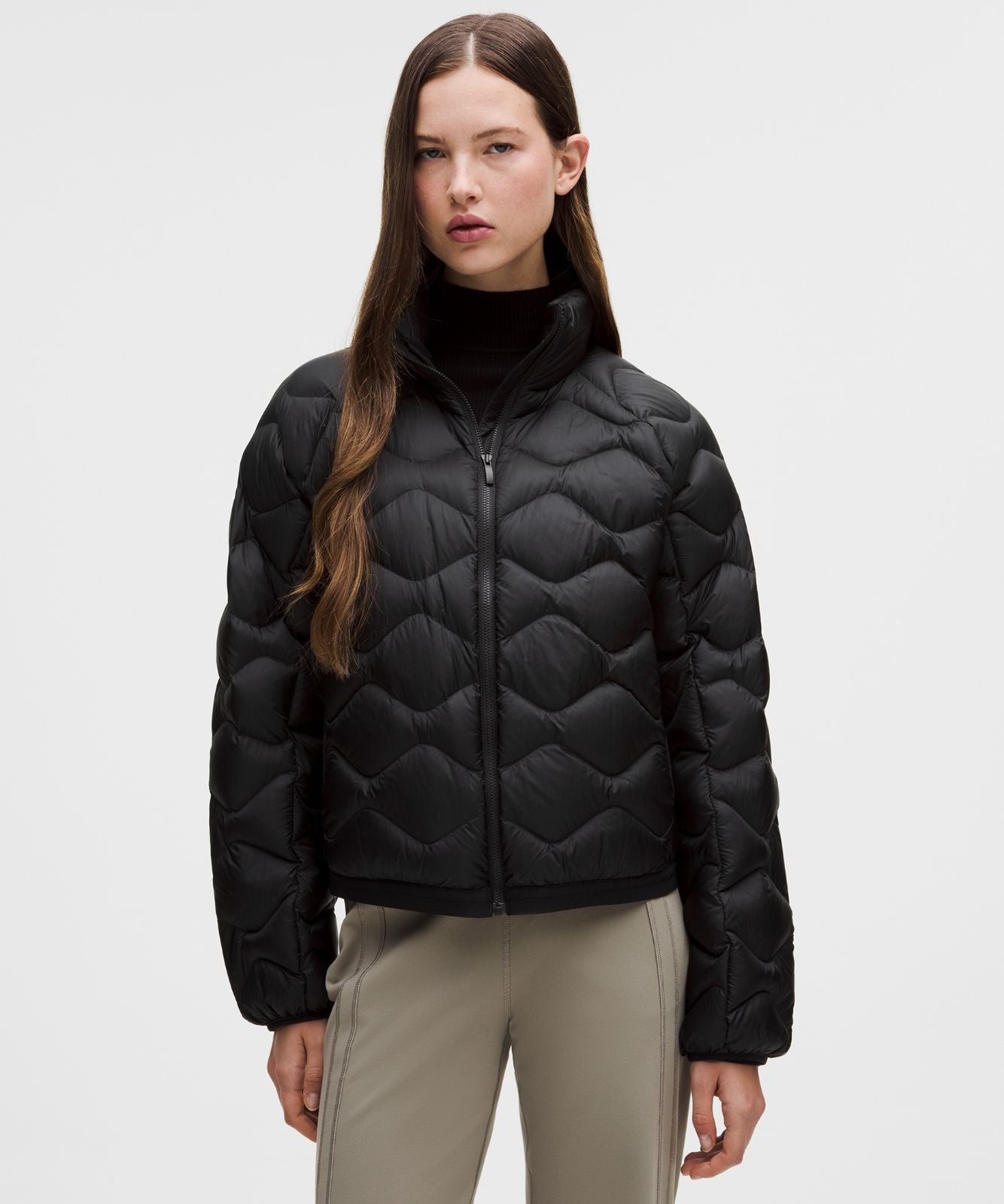 Featherweight 900-Down-Fill Quilted Jacket Black