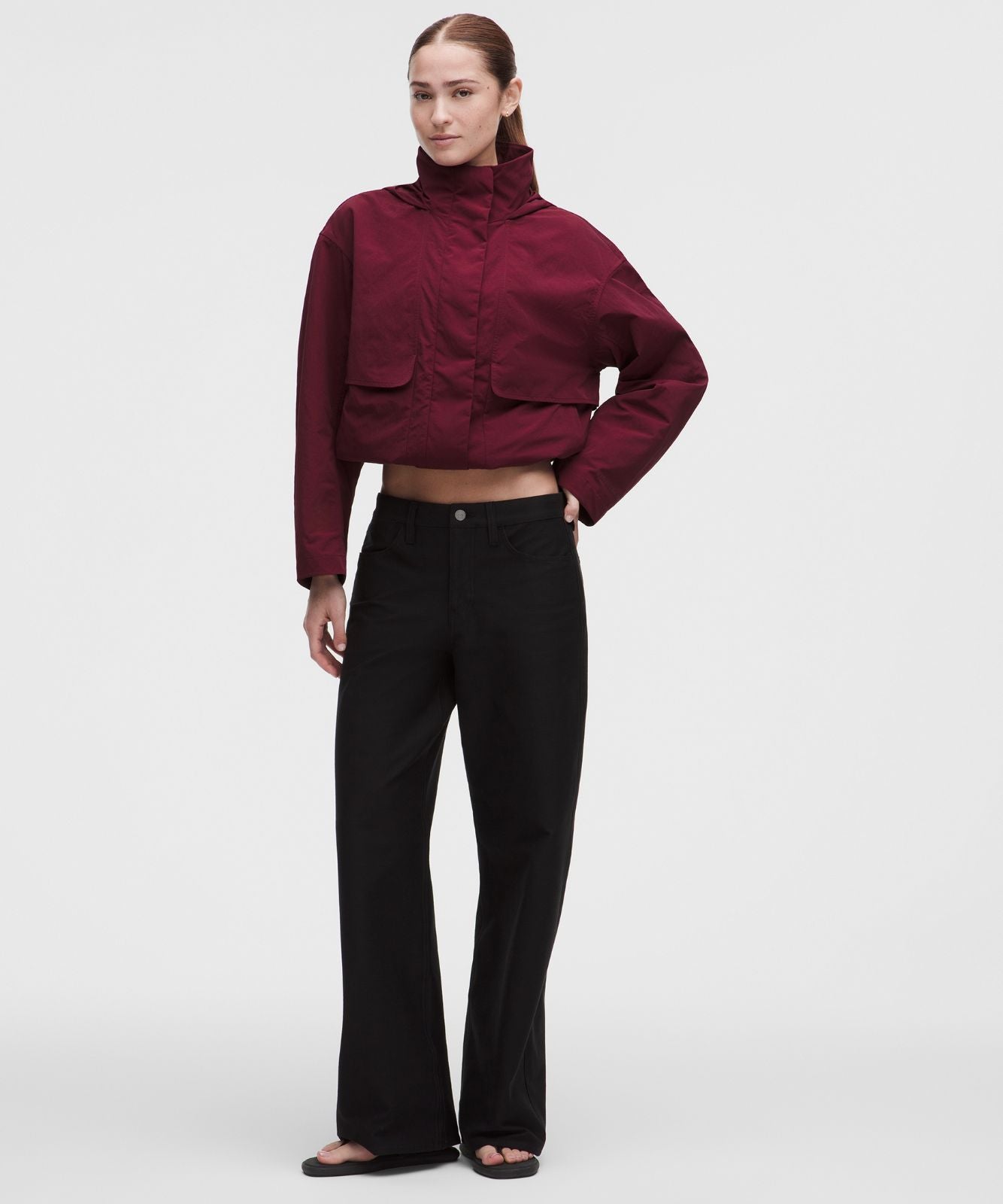 Always Effortless Jacket *Evolve Burgundy Bay