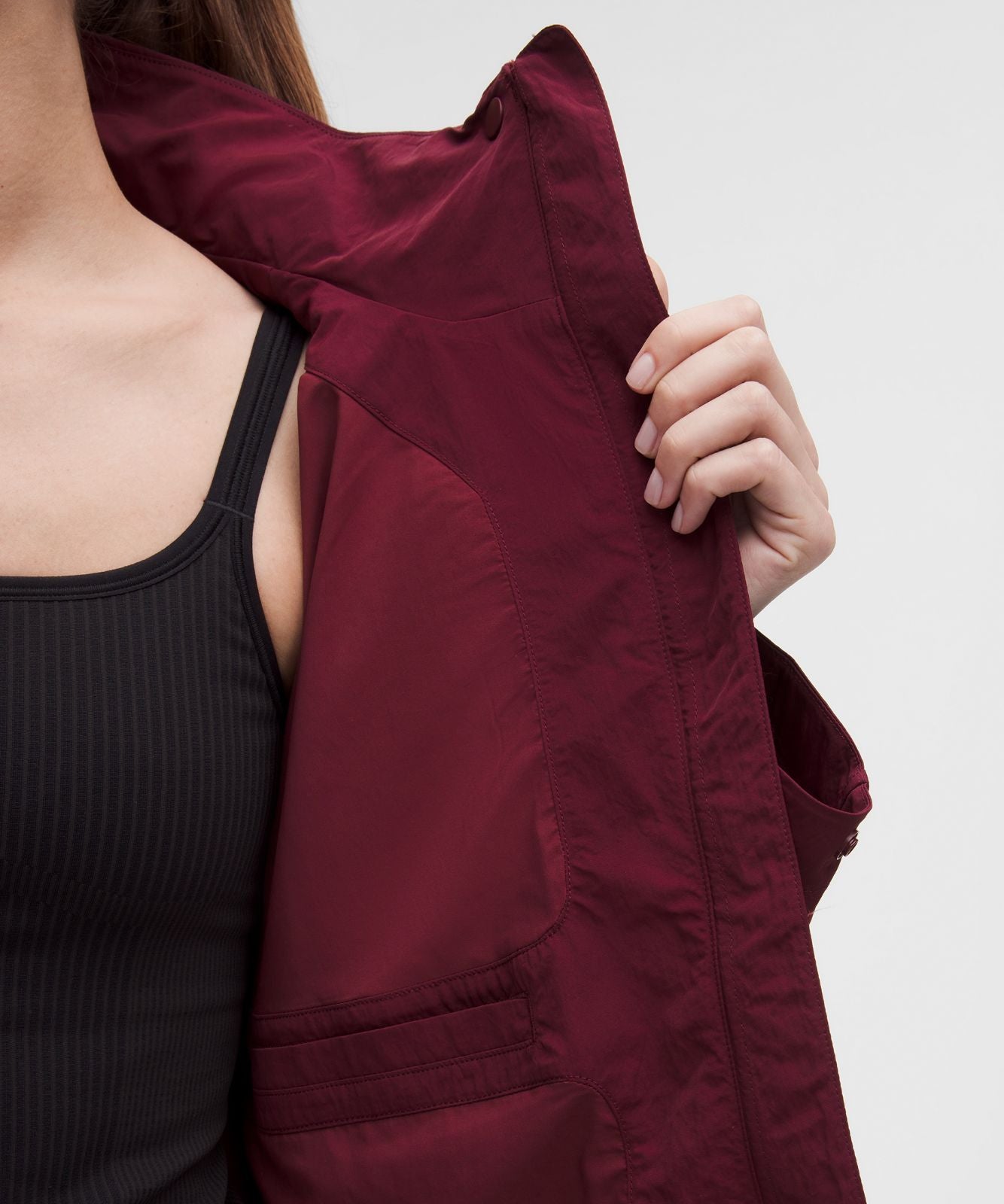 Always Effortless Jacket *Evolve Burgundy Bay