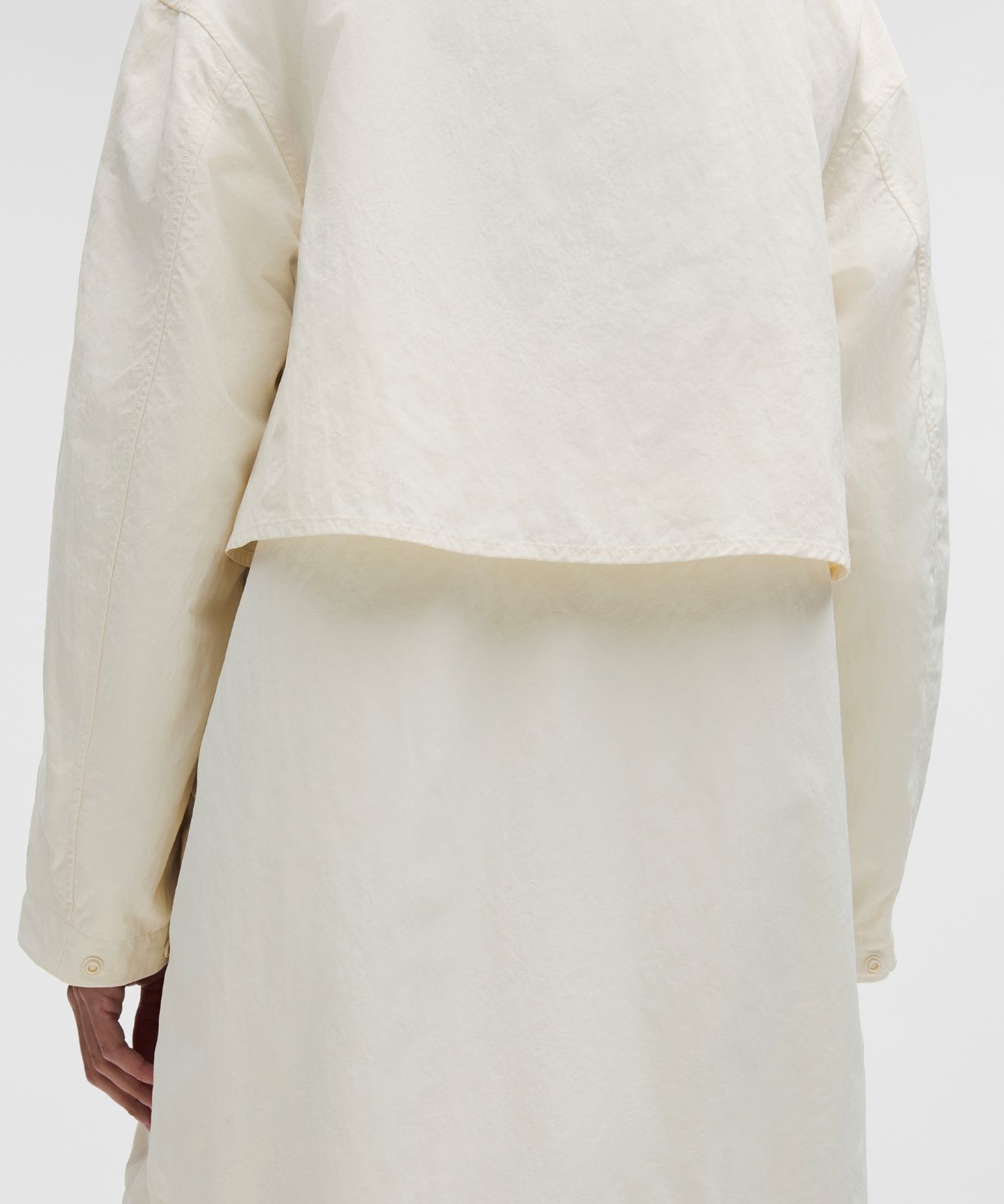 Always Effortless Long Jacket *Evolve Light Ivory