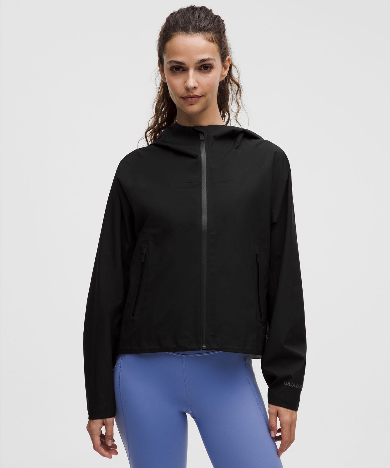 Lightweight Waterproof Running Jacket Black