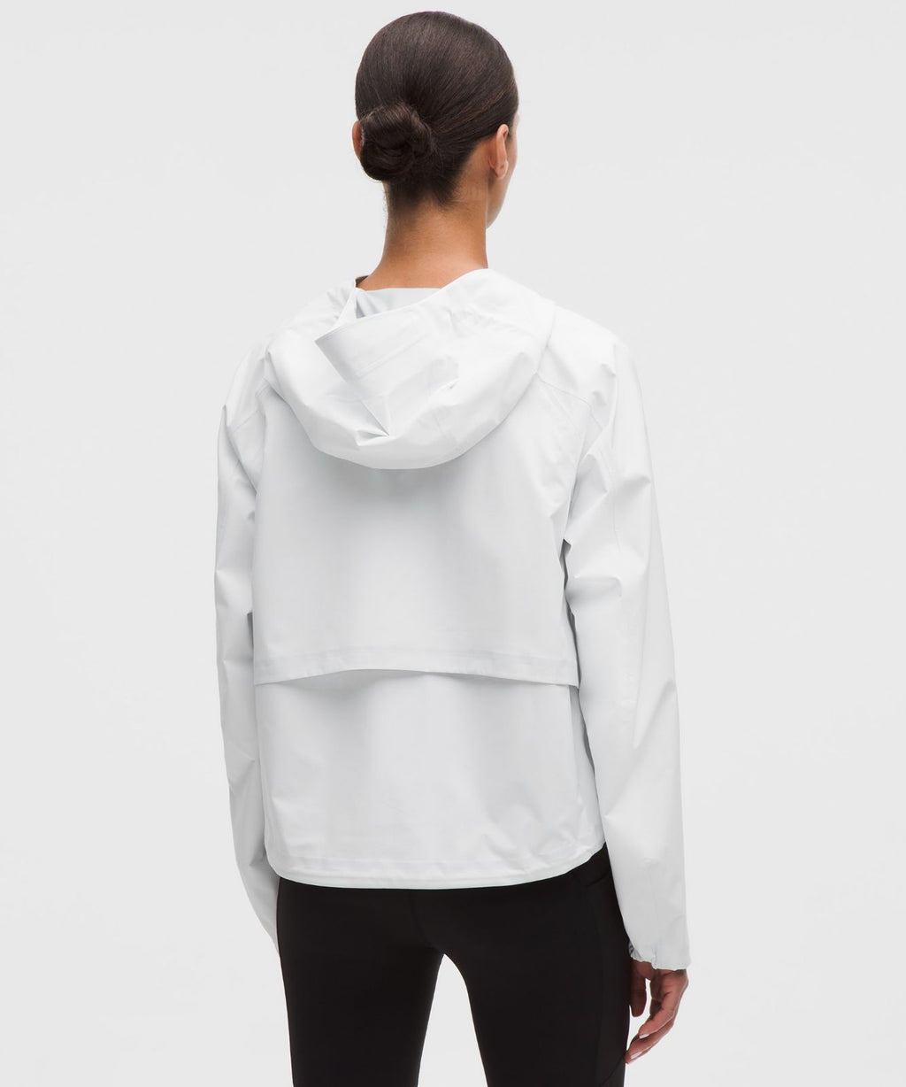 Lightweight Waterproof Running Jacket White