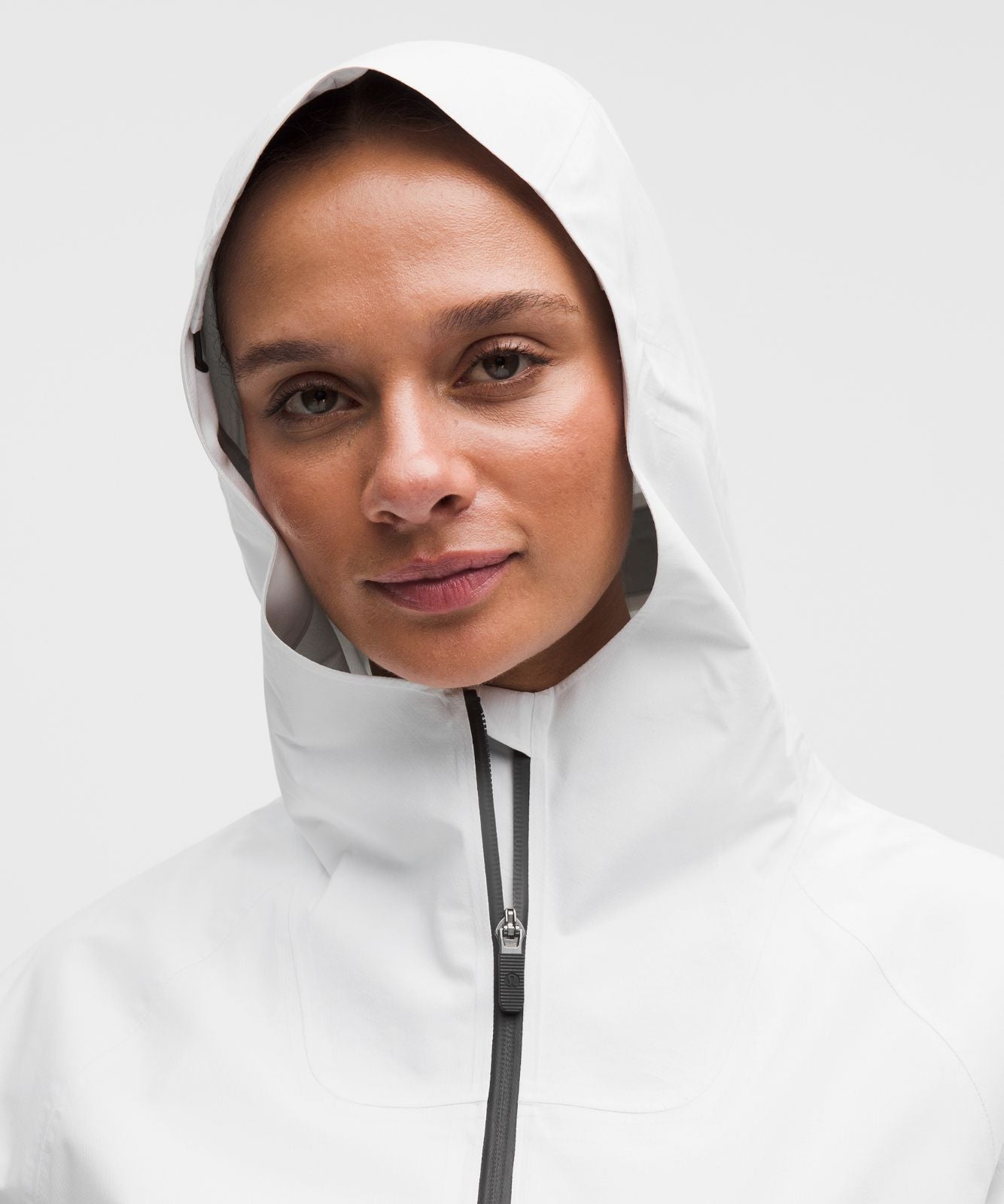 Lightweight Waterproof Running Jacket White