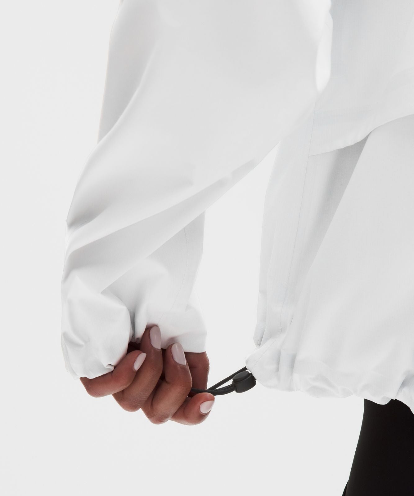 Lightweight Waterproof Running Jacket White