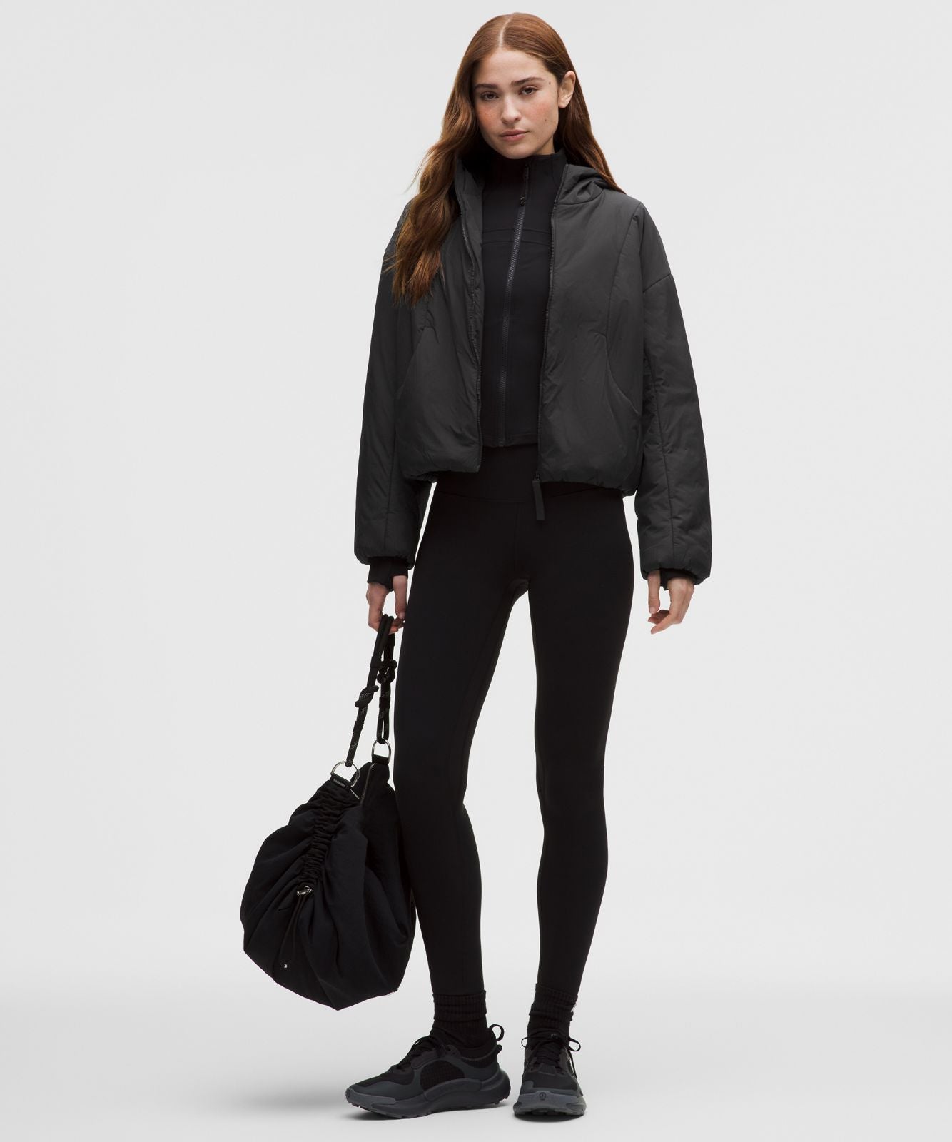Women's ThermoZen Insulated Hoodie Super Dark