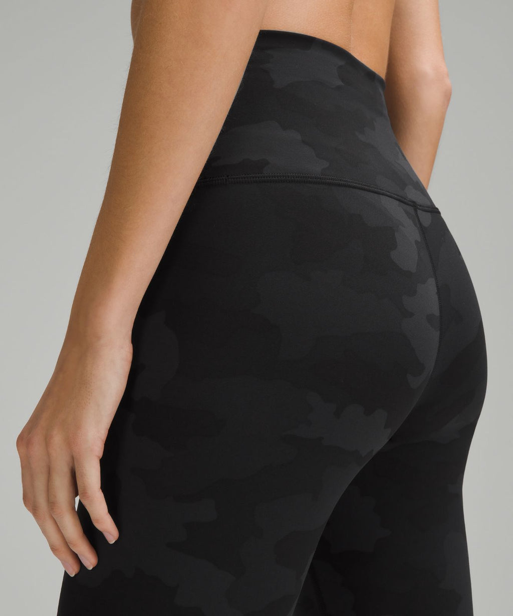 Wunder Train High-Rise Tight 25" Heritage 365 Camo Deep Coal Multi