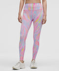 Wunder Train High-Rise Tight 28" Prism Marble Multi