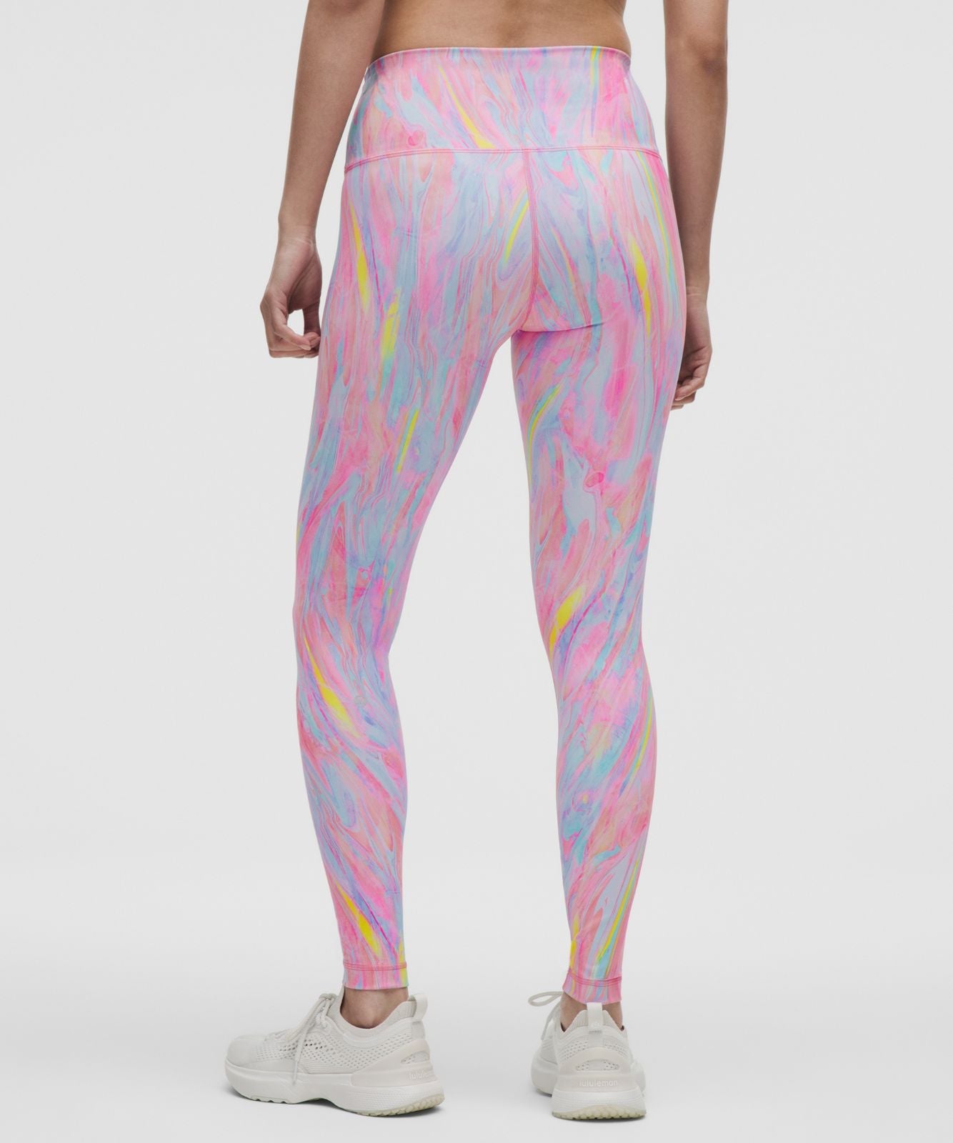 Wunder Train High-Rise Tight 28" Prism Marble Multi