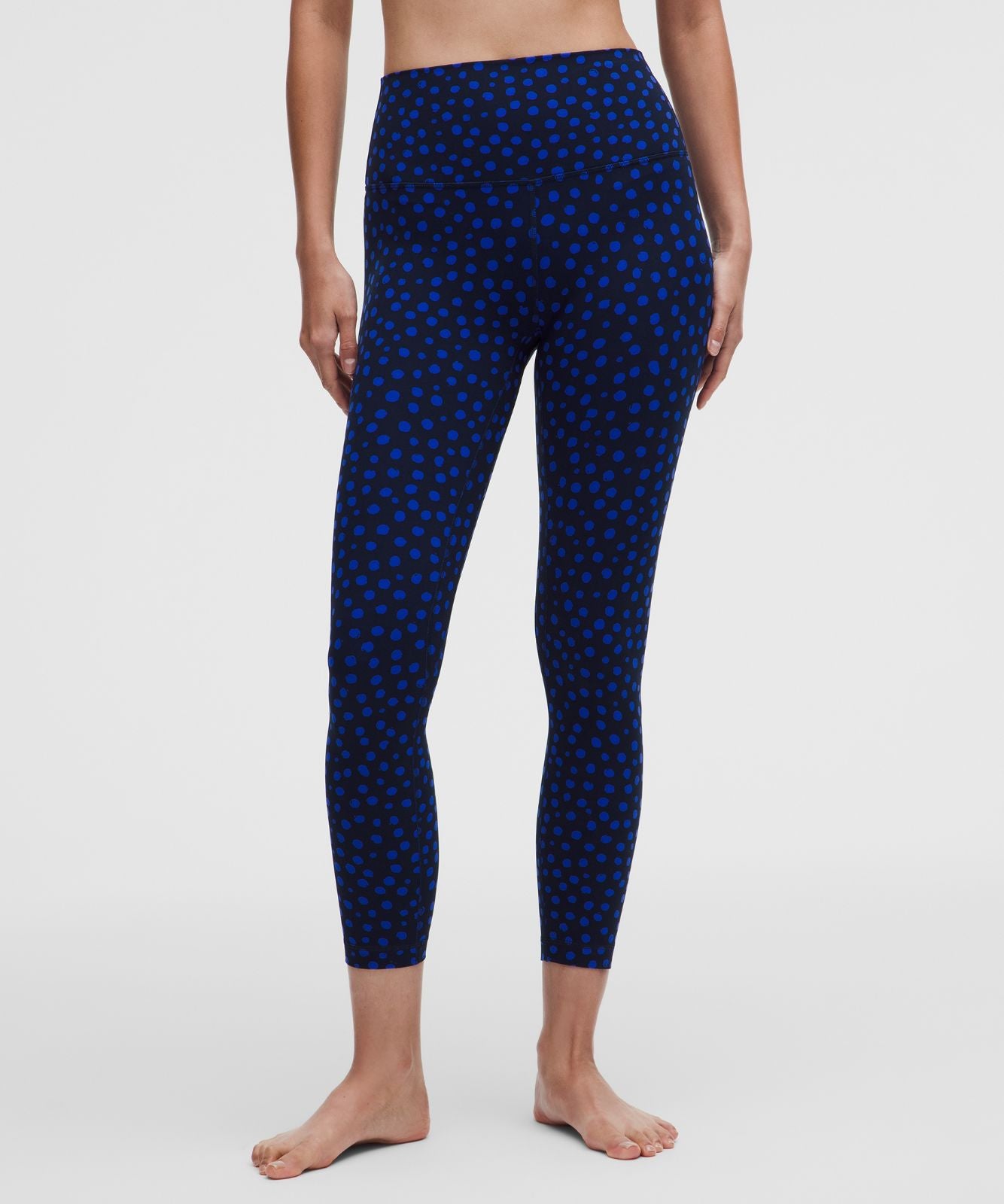 lululemon Align™ High-Rise Pant 25" Stamp Dot Beach Ball Blue True Navy