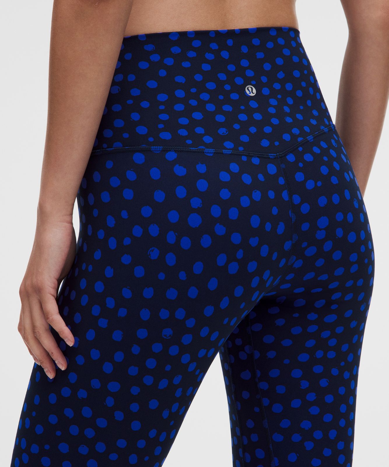 lululemon Align™ High-Rise Pant 25" Stamp Dot Beach Ball Blue True Navy