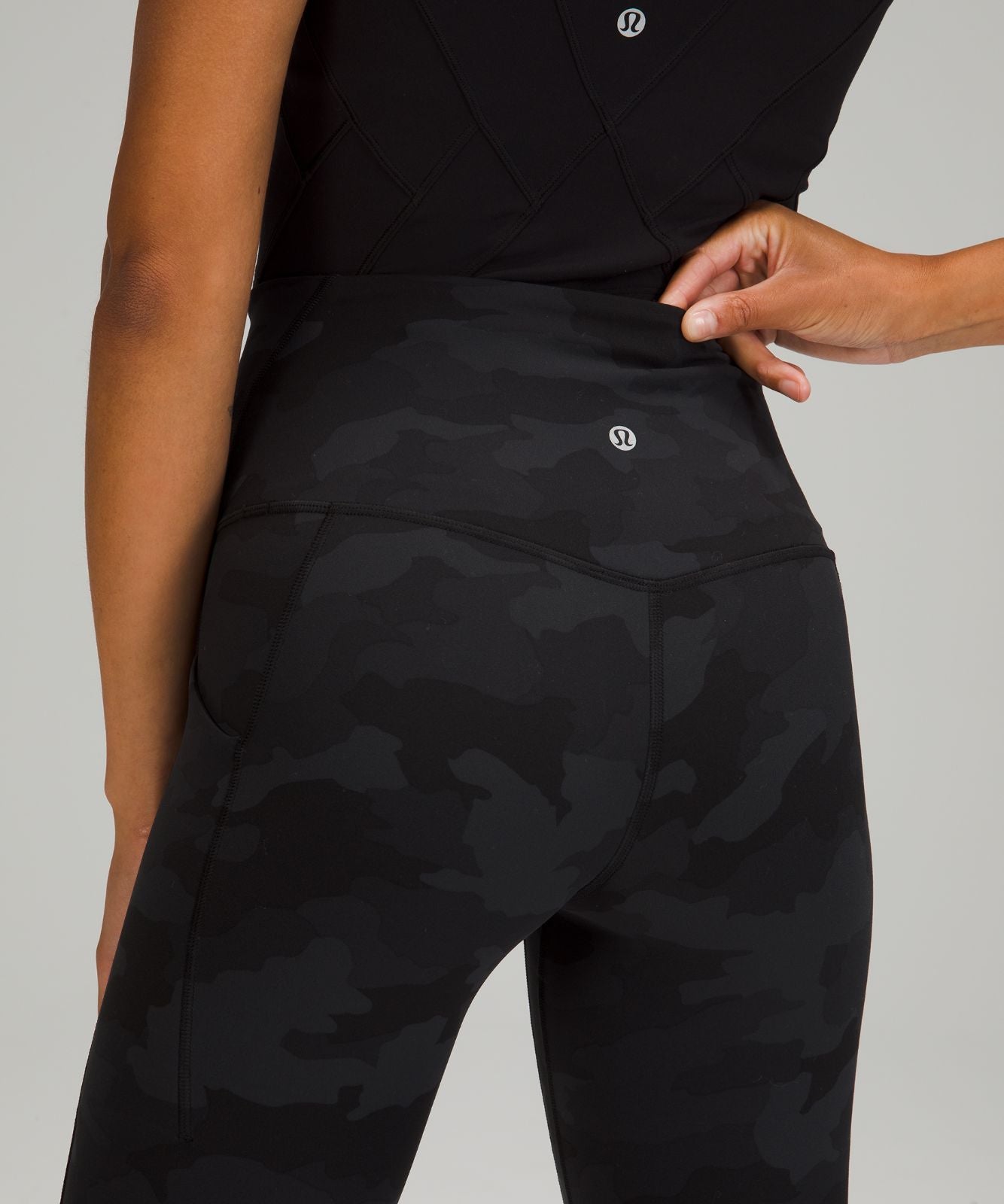 lululemon Align™ High-Rise Pant with Pockets 25" Heritage 365 Camo Deep Coal Multi
