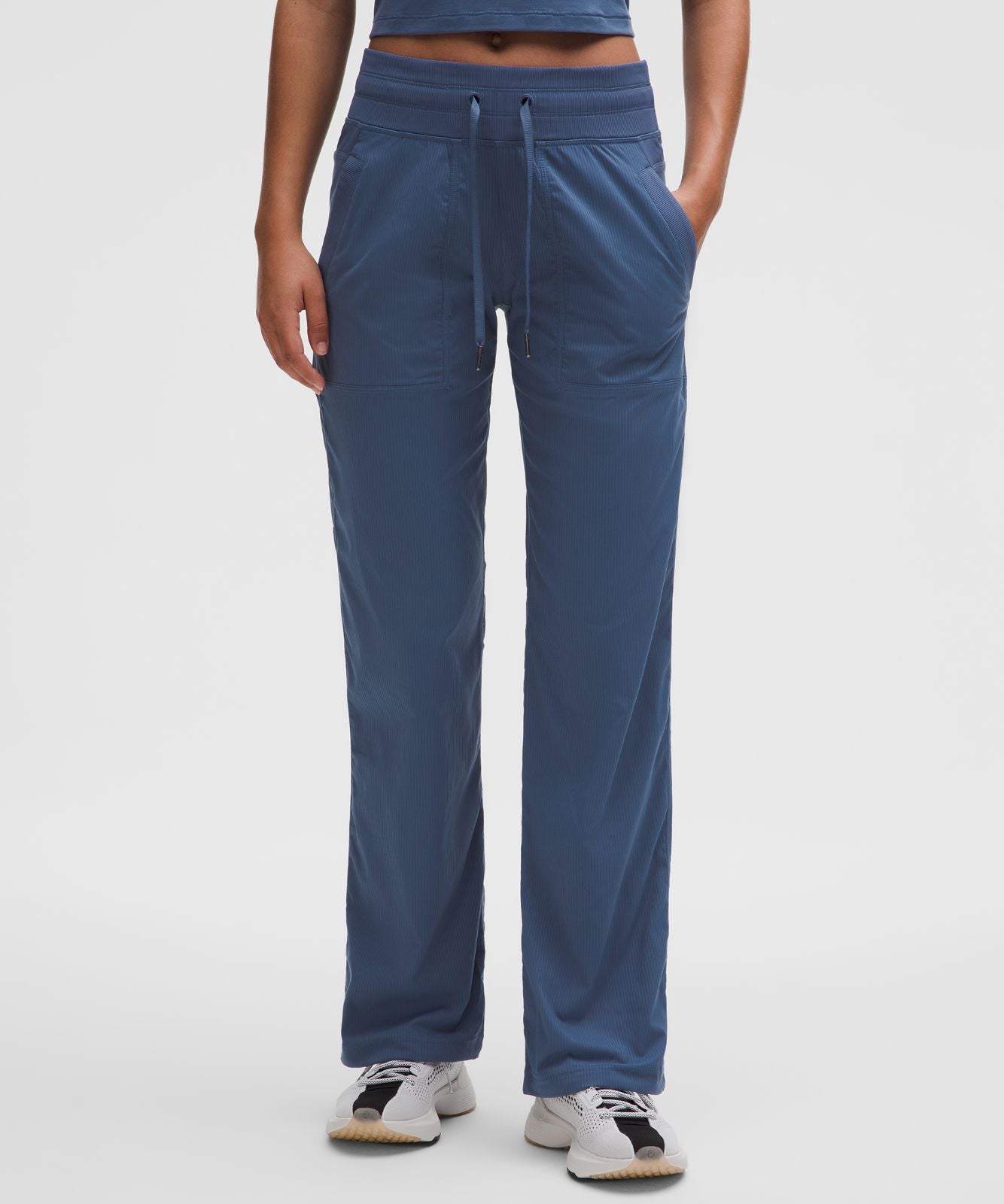Dance Studio Mid-Rise Pant *Regular Blue Twill