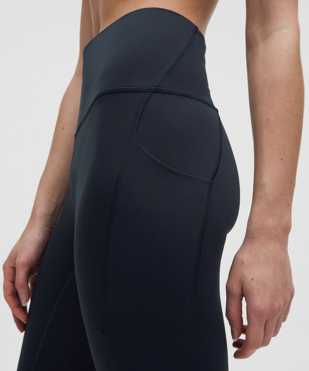 Wunder Train High-Rise Tight with Pockets 25" True Navy