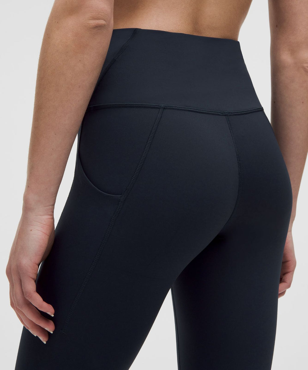 Wunder Train High-Rise Tight with Pockets 25" True Navy