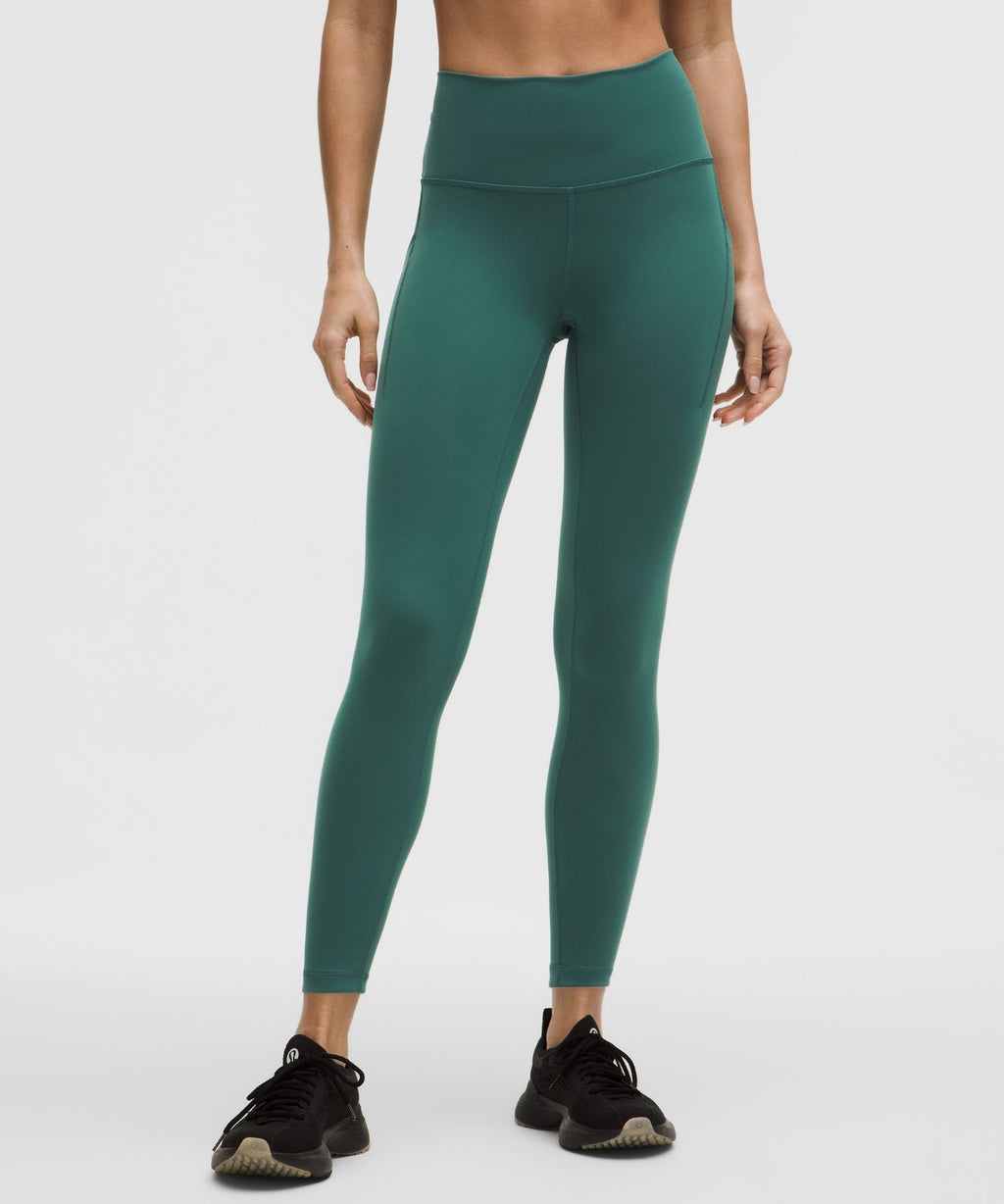 Wunder Train High-Rise Tight with Pockets 25" Deep Marina