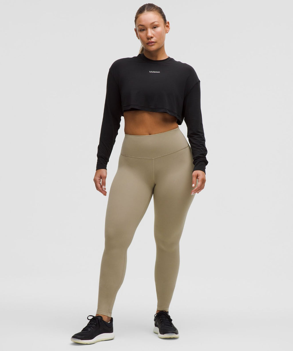 Wunder Train Contour Fit High-Rise Tight 28" Sheer Oak
