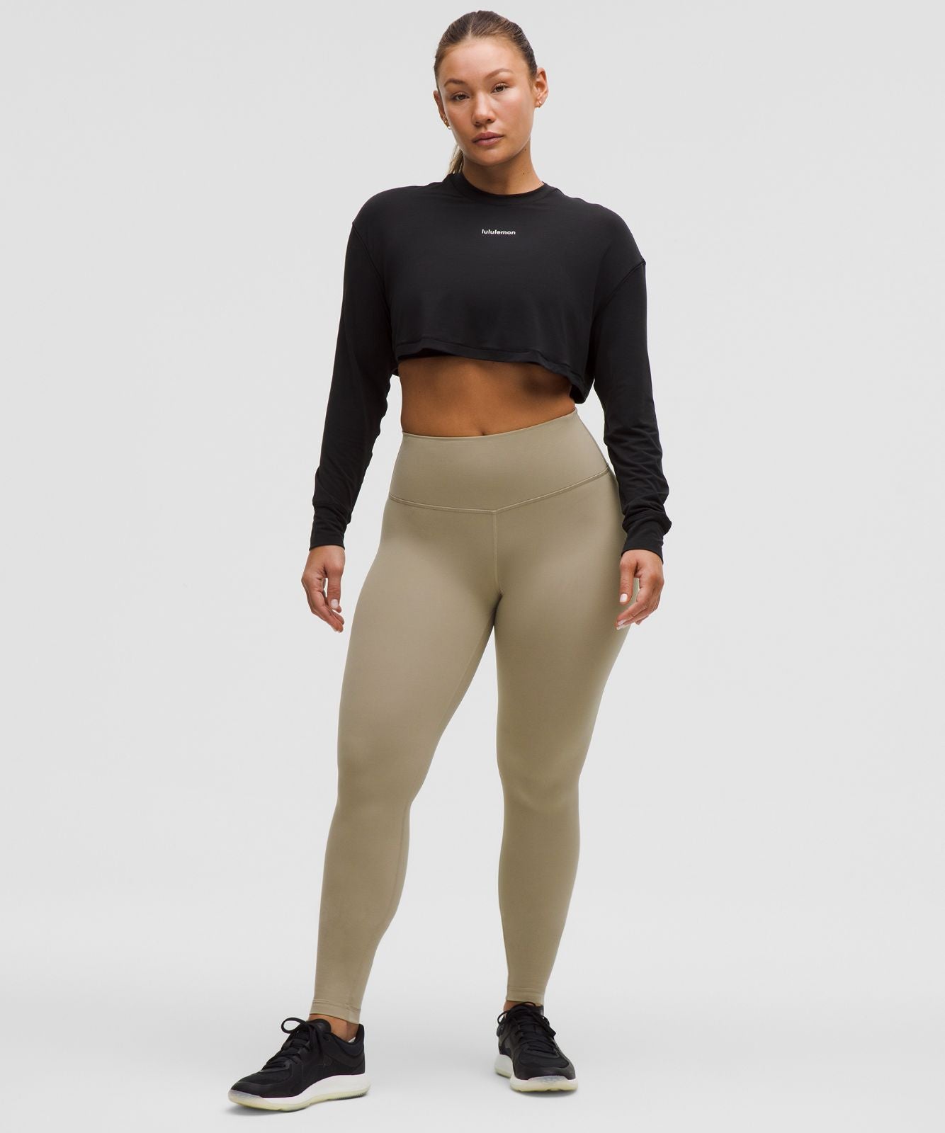 Wunder Train Contour Fit High-Rise Tight 28" Sheer Oak