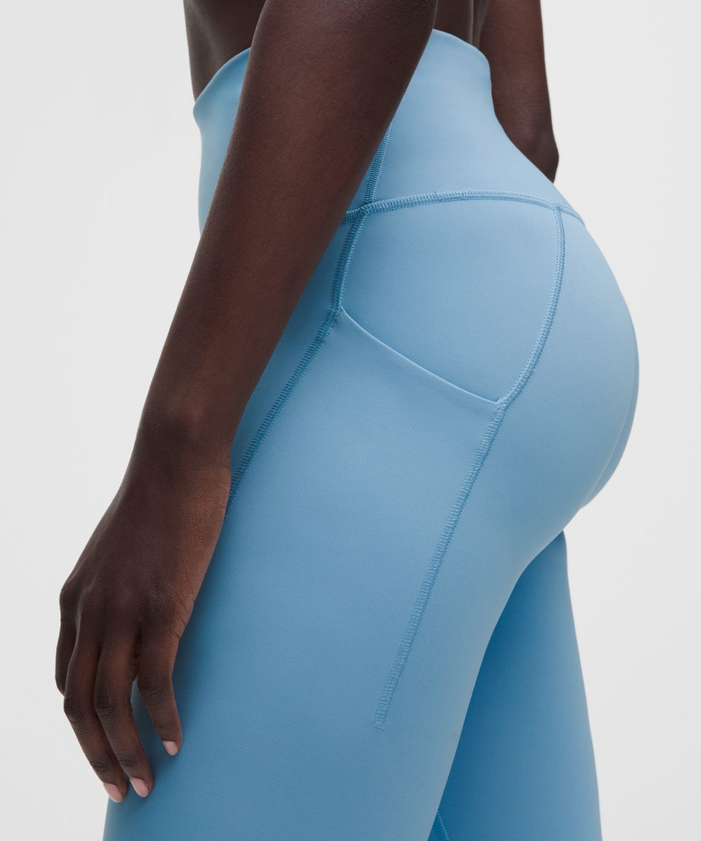 Wunder Train High-Rise Tight with Pockets 25" Dreamy Blue