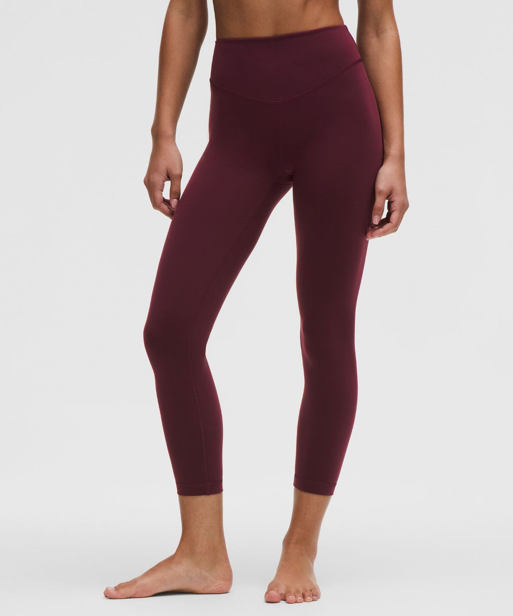 Wunder Under SmoothCover High-Rise Tight 25" Burgundy Bay
