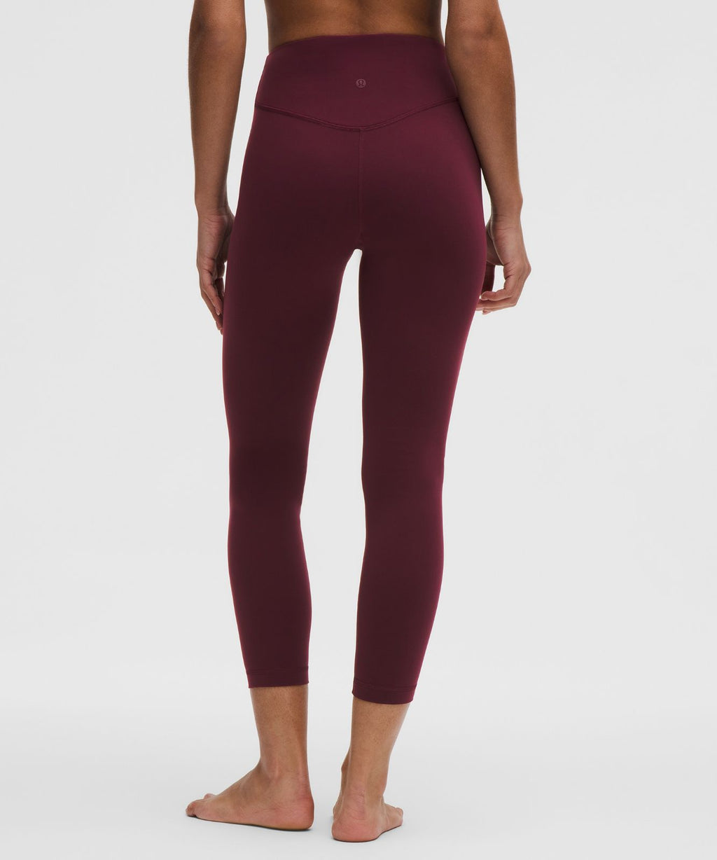 Wunder Under SmoothCover High-Rise Tight 25" Burgundy Bay