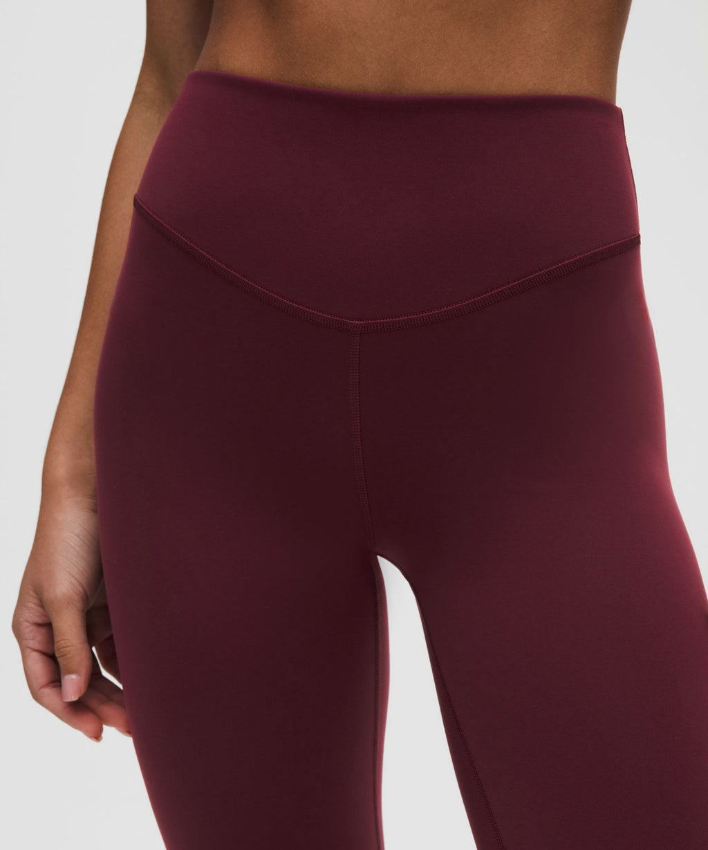 Wunder Under SmoothCover High-Rise Tight 25" Burgundy Bay