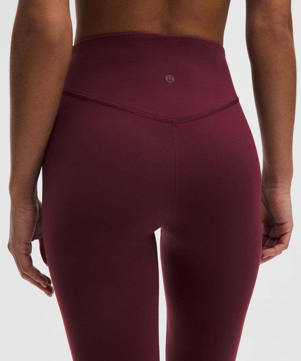 Wunder Under SmoothCover High-Rise Tight 25" Burgundy Bay