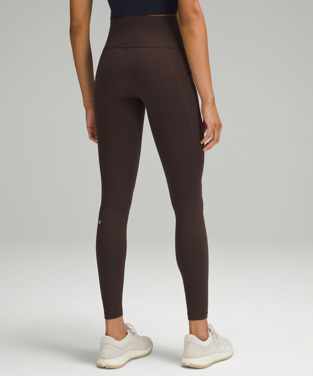 Wunder Train High-Rise Tight with Pockets 28" Espresso