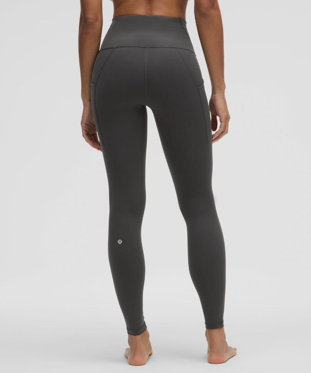 Wunder Train High-Rise Tight with Pockets 28" Graphite Grey
