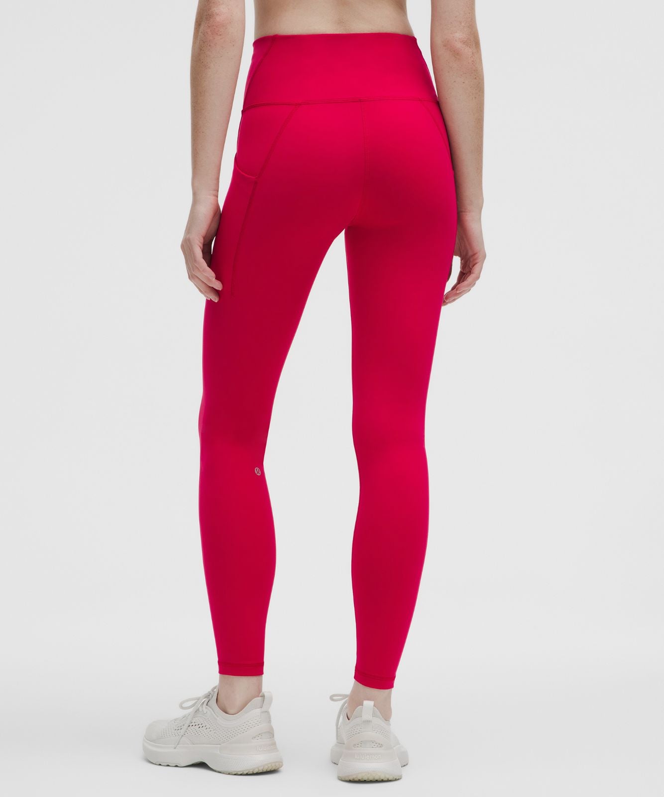 Wunder Train High-Rise Tight with Pockets 28" Pink Dragonfruit