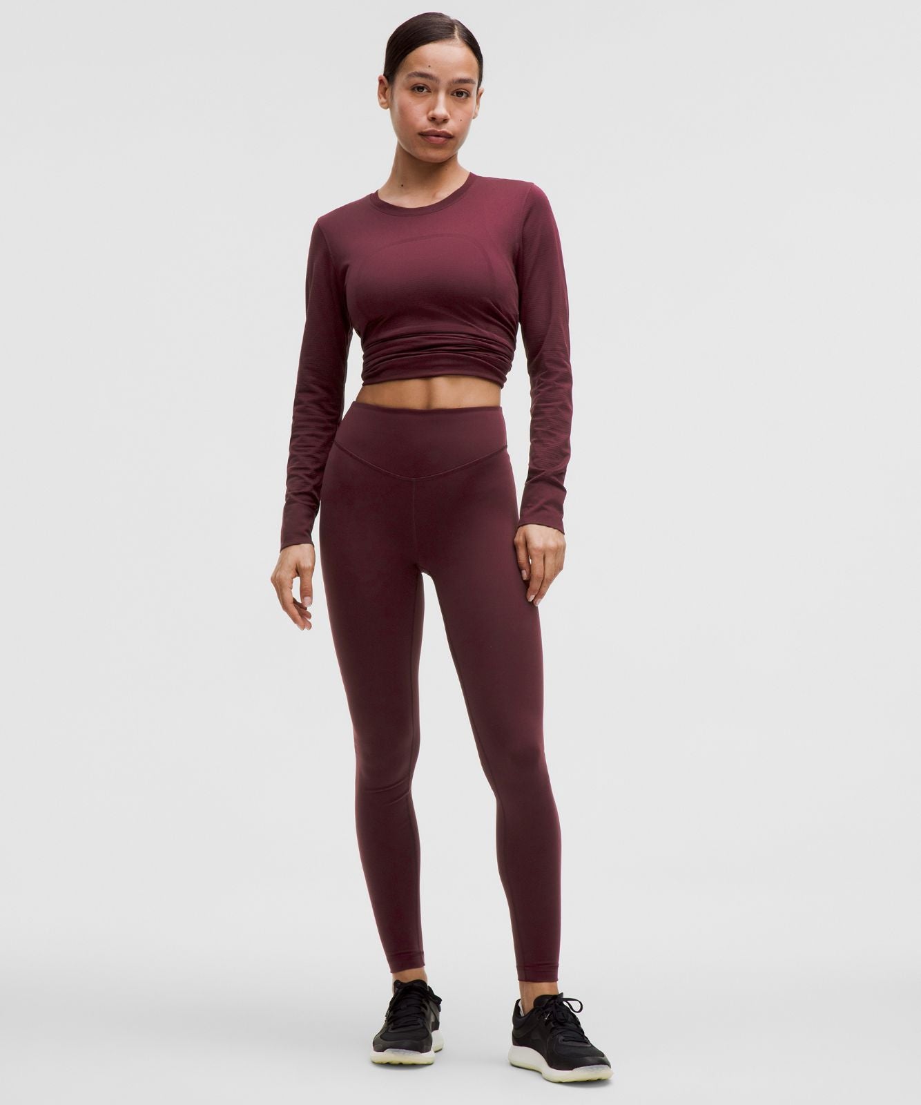 Wunder Under SmoothCover High-Rise Tight 28" Garnet
