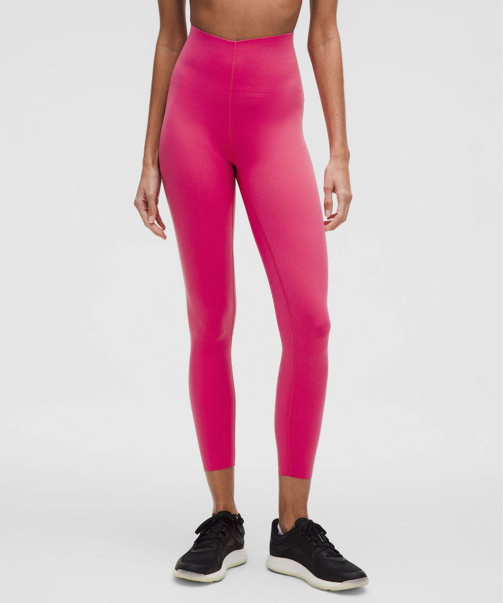 lululemon Glow Up™ Super-High-Rise Tight 25" Raspberry coulis
