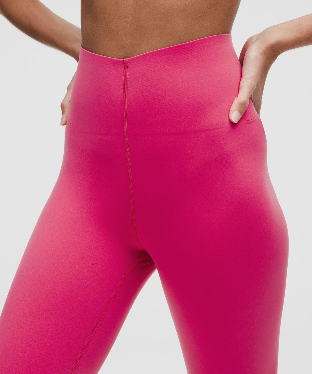lululemon Glow Up™ Super-High-Rise Tight 25" Raspberry coulis